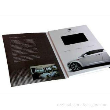 Custom car Business Promotional Gift Video Brochure Card wi